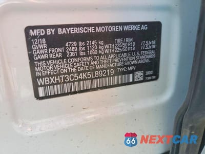 Zdjęcie 12 z 12 samochodu: 2019 BMW X1 XDRIVE28I VIN:WBXHT3C54K5L89219 - miniatura
