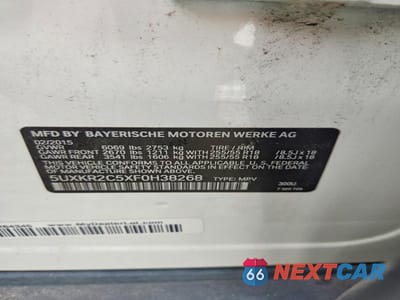 Zdjęcie 12 z 12 samochodu: 2015 BMW X5 SDRIVE35I VIN:5UXKR2C5XF0H38268 - miniatura