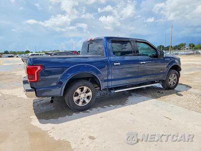 Trzecie zdjęcie samochodu z tyłu: 2016 FORD F150 SUPERCREW VIN:1FTEW1CP6GFC85023 - miniatura