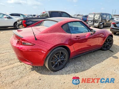 Trzecie zdjęcie samochodu z tyłu: 2021 MAZDA MX-5 MIATA CLUB VIN:JM1NDAL74M0459837 - miniatura
