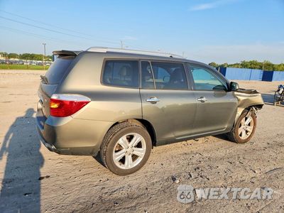 Trzecie zdjęcie samochodu z tyłu: 2009 TOYOTA HIGHLANDER LIMITED VIN:JTEES42A692120556 - miniatura