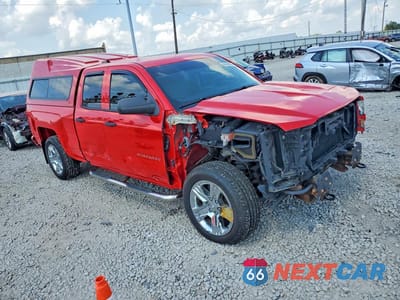 Czwarte zdjęcie samochodu z boku: 2016 CHEVROLET SILVERADO K1500 CUSTOM VIN:1GCVKPEC1GZ371749 - miniatura