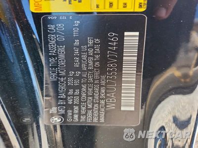 Zdjęcie 13 z 13 samochodu: 2008 BMW 128 I VIN:WBAUL73538VJ74469 - miniatura