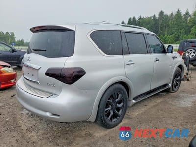 Trzecie zdjęcie samochodu z tyłu: 2011 INFINITI QX56 BASE VIN:JN8AZ2ND8B9701521 - miniatura