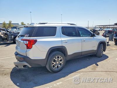 Trzecie zdjęcie samochodu z tyłu: 2020 GMC ACADIA SLT VIN:1GKKNMLS4LZ109984 - miniatura