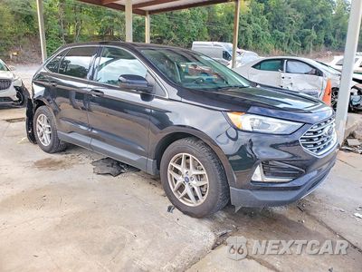 Czwarte zdjęcie samochodu z boku: 2021 FORD EDGE SEL VIN:2FMPK3J91MBA21916 - miniatura