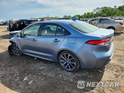 Drugie zdjęcie samochodu z przodu: 2022 TOYOTA COROLLA SE VIN:JTDS4MCE1NJ098016 - miniatura