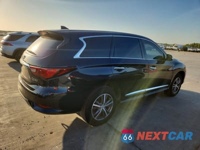 Trzecie zdjęcie samochodu z tyłu: 2018 INFINITI QX60 BASE VIN:5N1DL0MM9JC533384 - miniatura