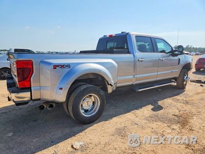 Trzecie zdjęcie samochodu z tyłu: 2020 FORD F350 SUPER DUTY VIN:1FT8W3DT4LEE30760 - miniatura