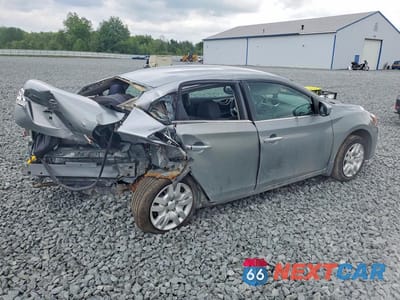 Trzecie zdjęcie samochodu z tyłu: 2014 NISSAN SENTRA S VIN:3N1AB7APXEY282859 - miniatura