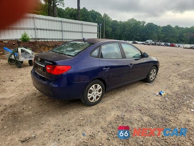 Trzecie zdjęcie samochodu z tyłu: 2010 HYUNDAI ELANTRA GLS VIN:KMHDU4AD6AU966079 - miniatura