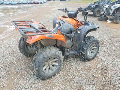 Czwarte zdjęcie samochodu z boku: 2021 YAMAHA GRIZZLY 700 ATV VIN:5Y4AMK235MA108374 - miniatura
