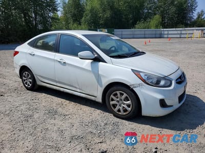 Czwarte zdjęcie samochodu z boku: 2013 HYUNDAI ACCENT GLS VIN:KMHCT4AE1DU332822 - miniatura
