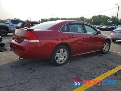 Trzecie zdjęcie samochodu z tyłu: 2013 CHEVROLET IMPALA LT VIN:2G1WB5E39D1125134 - miniatura