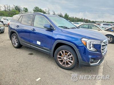 Czwarte zdjęcie samochodu z boku: 2023 GMC TERRAIN SLT VIN:3GKALVEG9PL181664 - miniatura