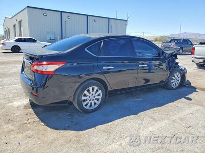 Trzecie zdjęcie samochodu z tyłu: 2014 NISSAN SENTRA FE+ S VIN:3N1AB7AP6EY275293 - miniatura