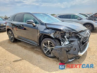 Czwarte zdjęcie samochodu z boku: 2018 LEXUS RX 450H BASE VIN:2T2BGMCA5JC027584 - miniatura