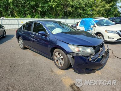Czwarte zdjęcie samochodu z boku: 2013 HONDA ACCORD LX VIN:1HGCR2F30DA111200 - miniatura