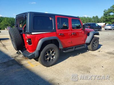 Trzecie zdjęcie samochodu z tyłu: 2018 JEEP WRANGLER UNLIMITED RUBICON VIN:1C4HJXFG7JW117473 - miniatura