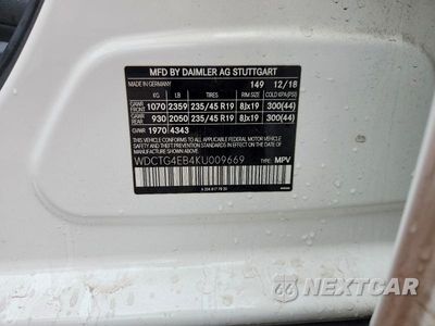 Zdjęcie 13 z 13 samochodu: 2019 MERCEDES-BENZ GLA 250 VIN:WDCTG4EB4KU009669 - miniatura