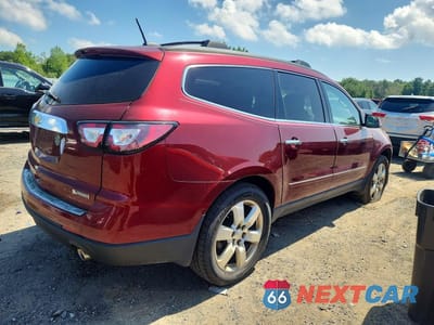 Trzecie zdjęcie samochodu z tyłu: 2017 CHEVROLET TRAVERSE PREMIER VIN:1GNKVJKD7HJ182485 - miniatura