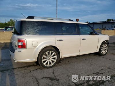 Trzecie zdjęcie samochodu z tyłu: 2018 FORD FLEX SEL VIN:2FMHK6C81JBA17595 - miniatura