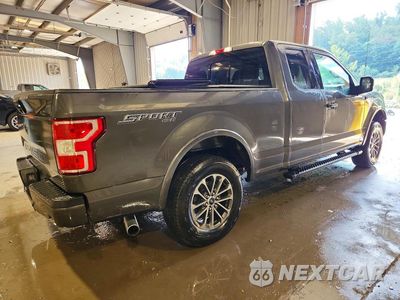 Trzecie zdjęcie samochodu z tyłu: 2018 FORD F150 SUPER CAB VIN:1FTFX1E59JKD30497 - miniatura