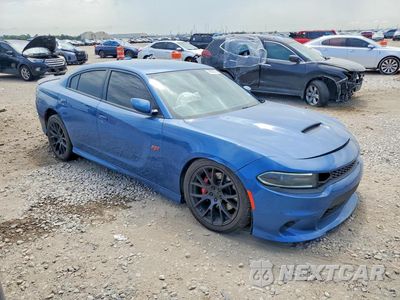 Czwarte zdjęcie samochodu z boku: 2022 DODGE CHARGER SCAT PACK VIN:2C3CDXGJXNH240074 - miniatura