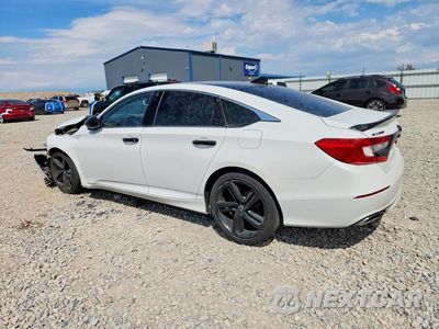 Drugie zdjęcie samochodu z przodu: 2018 HONDA ACCORD SPORT VIN:1HGCV1F35JA158420 - miniatura