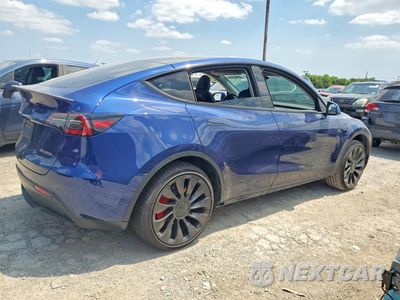 Trzecie zdjęcie samochodu z tyłu: 2023 TESLA MODEL Y VIN:7SAYGDEF7PF866070 - miniatura