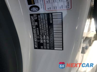 Zdjęcie 12 z 12 samochodu: 2023 MERCEDES-BENZ S 500 4MATIC VIN:W1K6G6DB3PA206671 - miniatura