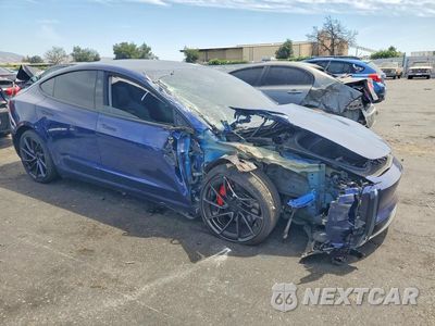 Czwarte zdjęcie samochodu z boku: 2024 TESLA MODEL 3 VIN:5YJ3E1ET4RF848940 - miniatura