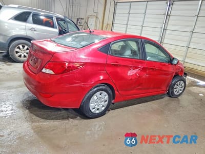 Trzecie zdjęcie samochodu z tyłu: 2017 HYUNDAI ACCENT SE VIN:KMHCT4AE0HU266012 - miniatura
