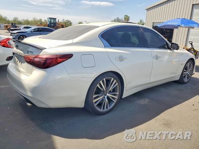 Trzecie zdjęcie samochodu z tyłu: 2020 INFINITI Q50 3.0T SPORT VIN:JN1EV7AP3LM201421 - miniatura