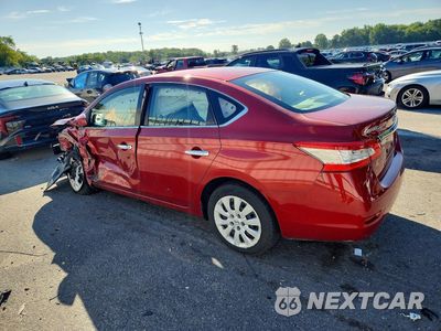 Drugie zdjęcie samochodu z przodu: 2014 NISSAN SENTRA S VIN:3N1AB7APXEY341330 - miniatura