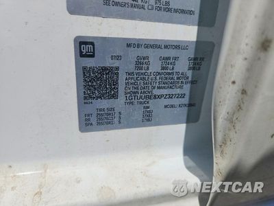 Zdjęcie 12 z 12 samochodu: 2023 GMC SIERRA K1500 SLE VIN:1GTUUBE8XPZ327222 - miniatura