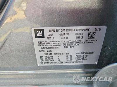 Zdjęcie 13 z 13 samochodu: 2021 BUICK ENCORE GX SELECT VIN:KL4MMDSL5MB182321 - miniatura