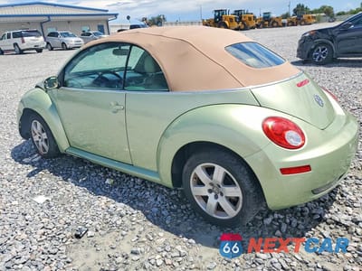 Drugie zdjęcie samochodu z przodu: 2007 VOLKSWAGEN NEW BEETLE CONVERTIBLE VIN:3VWPF31Y67M415895 - miniatura