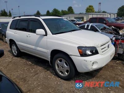 Czwarte zdjęcie samochodu z boku: 2007 TOYOTA HIGHLANDER LIMITED VIN:JTEEP21A670203386 - miniatura