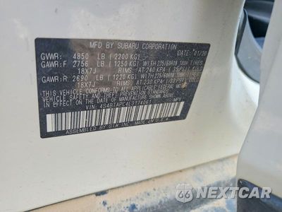 Zdjęcie 13 z 13 samochodu: 2020 SUBARU OUTBACK TOURING VIN:4S4BTAPC4L3174061 - miniatura