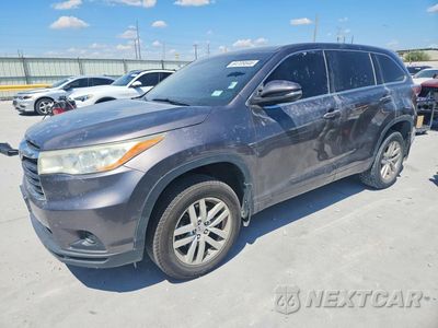 2014 TOYOTA HIGHLANDER LE 5TDBKRFH6ES044173 - główne zdjęcie licytacji z USA - miniatura
