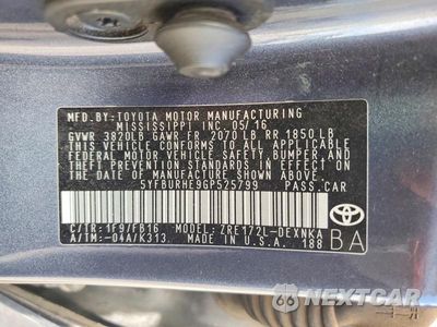 Zdjęcie 12 z 12 samochodu: 2016 TOYOTA COROLLA LE VIN:5YFBURHE9GP525799 - miniatura