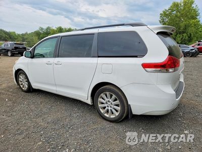 Drugie zdjęcie samochodu z przodu: 2012 TOYOTA SIENNA XLE 7-PASSENGER VIN:5TDDK3DC8CS038059 - miniatura