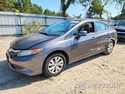 2012 HONDA CIVIC LX 2HGFB2F5XCH558166 - główne zdjęcie licytacji z USA - miniatura