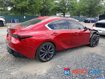 Trzecie zdjęcie samochodu z tyłu: 2022 LEXUS IS 350 F SPORT VIN:JTHGZ1E22N5026516 - miniatura