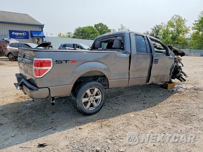 Trzecie zdjęcie samochodu z tyłu: 2010 FORD F150 SUPER CAB VIN:1FTEX1CW2AFA76650 - miniatura