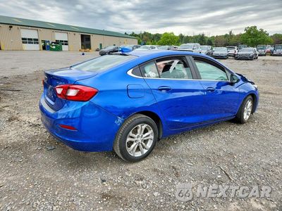 Trzecie zdjęcie samochodu z tyłu: 2019 CHEVROLET CRUZE LT VIN:1G1BE5SM6K7116541 - miniatura