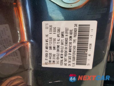 Zdjęcie 12 z 12 samochodu: 2015 ACURA TLX VIN:19UUB1F32FA015459 - miniatura
