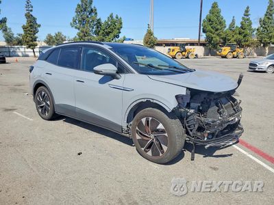 Czwarte zdjęcie samochodu z boku: 2021 VOLKSWAGEN ID.4 PRO S VIN:WVGTMPE29MP060856 - miniatura