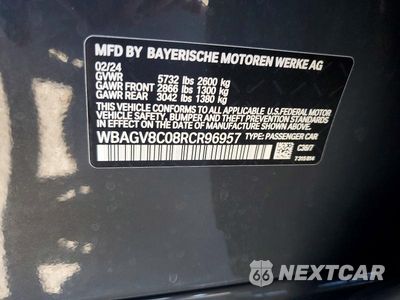 Zdjęcie 12 z 12 samochodu: 2024 BMW M850XI VIN:WBAGV8C08RCR96957 - miniatura